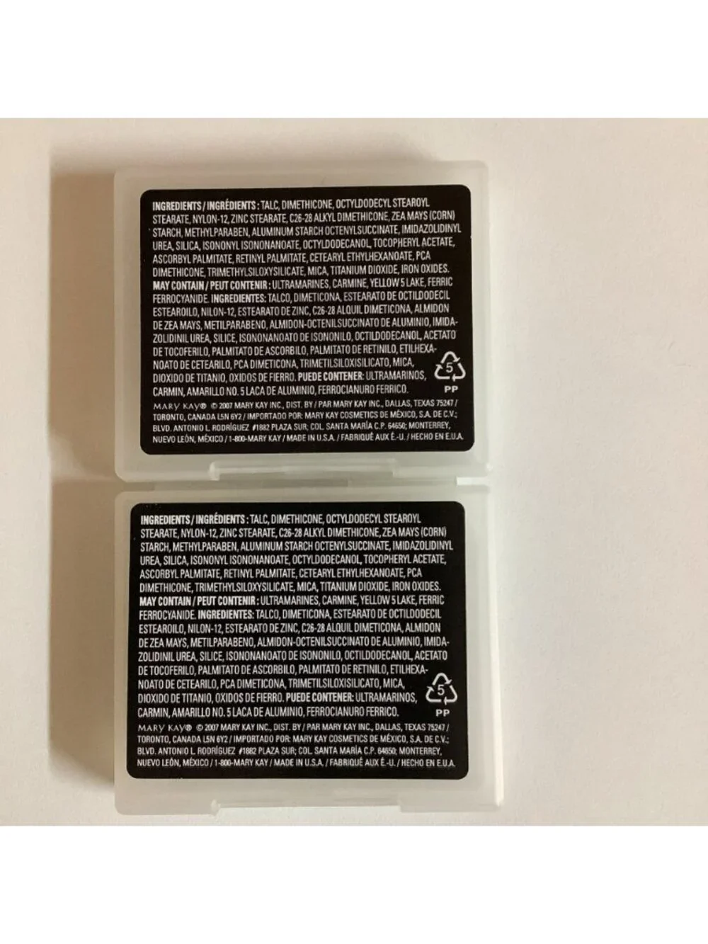 Mary Kay Amber Blaze 013008 Mineral Eye Shadow Full Size .05 Oz, Bundle Of 2 New